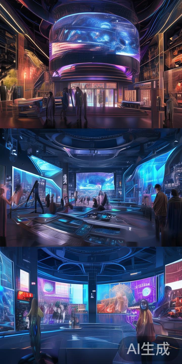 以“智慧娱乐”为核心，集团将建设智慧化场馆。例如，