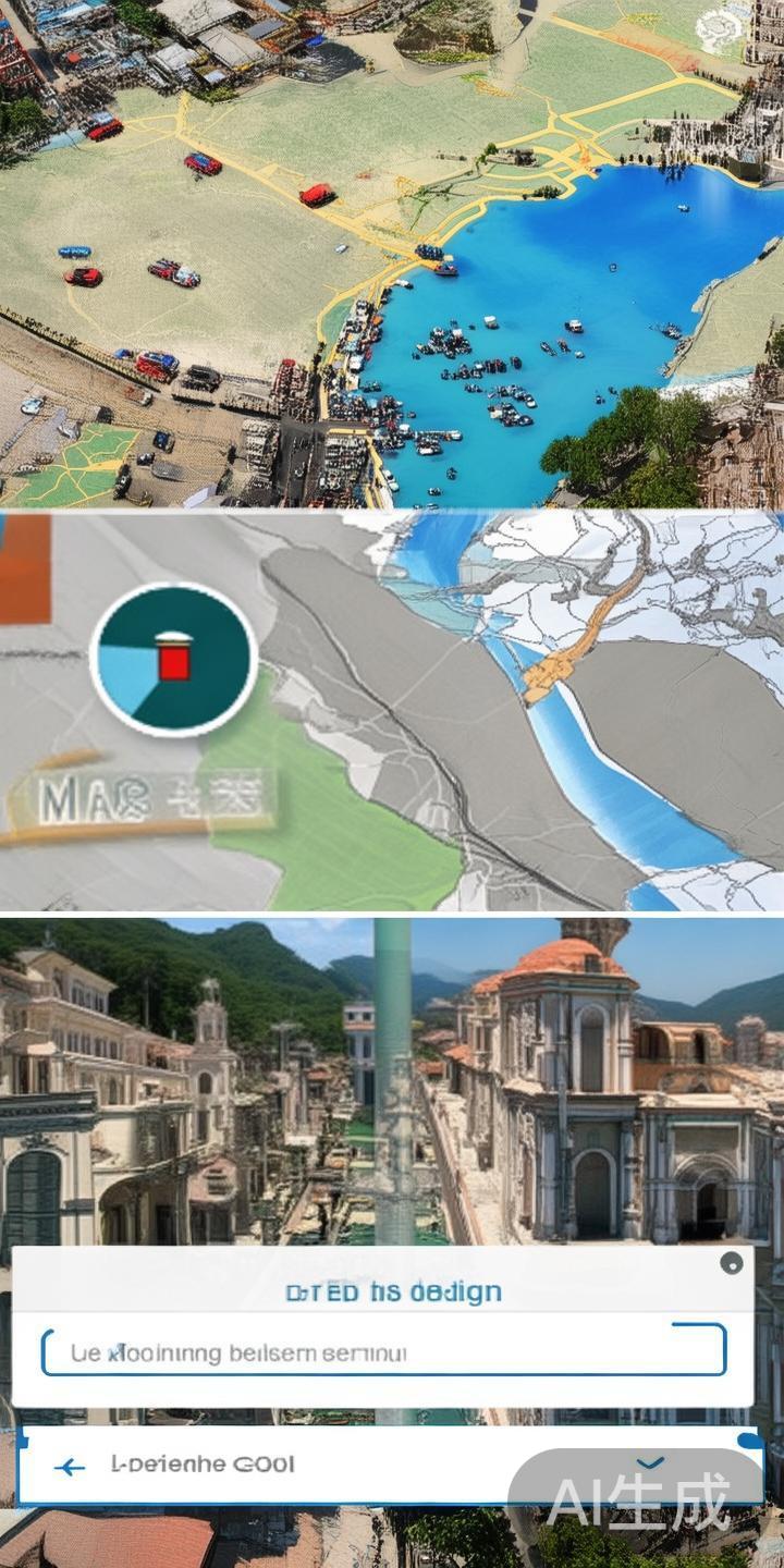 利用在线地图搜索：在手机或电脑上的地图应用中直接输