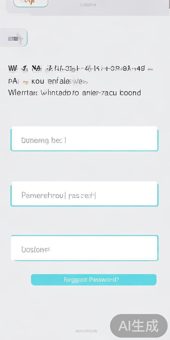 第二步：输入账号与密码
确保输入的账号和密码正确