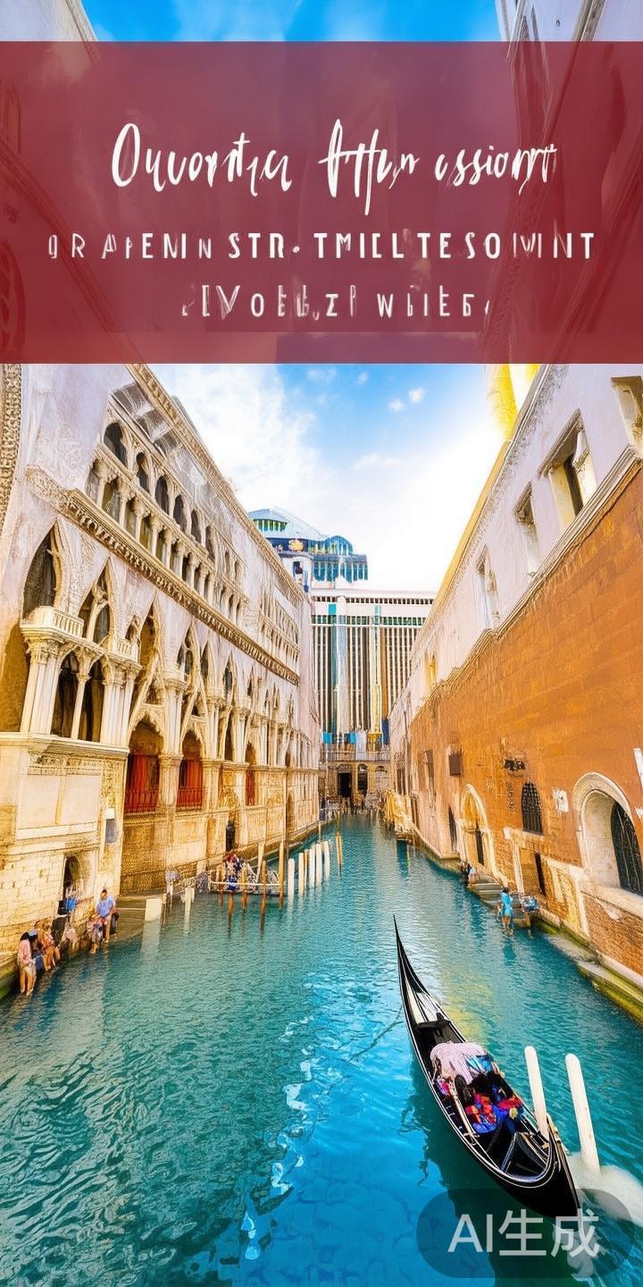 随后，可以选择搭乘公共交通至威尼斯人度假村。这里不