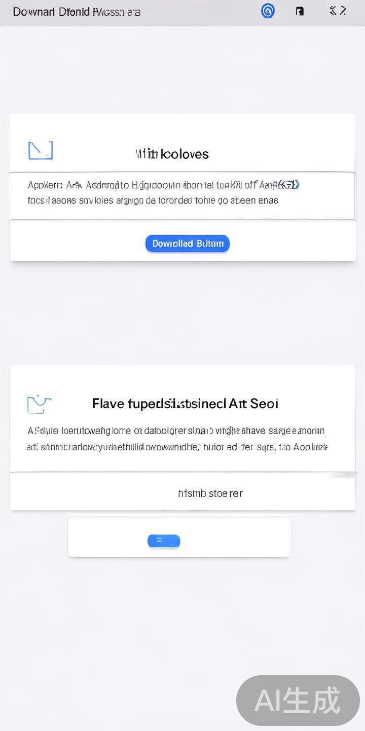 下载安装包：点击下载按钮后，根据设备提示安装应用。